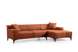 Atelier Del Sofa Petra R Corner Sofá Esquinero Naranja
